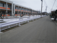 双葉町文園町線 外 防護柵設置工事