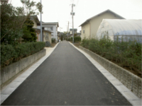 道形町5号線道路改良工事